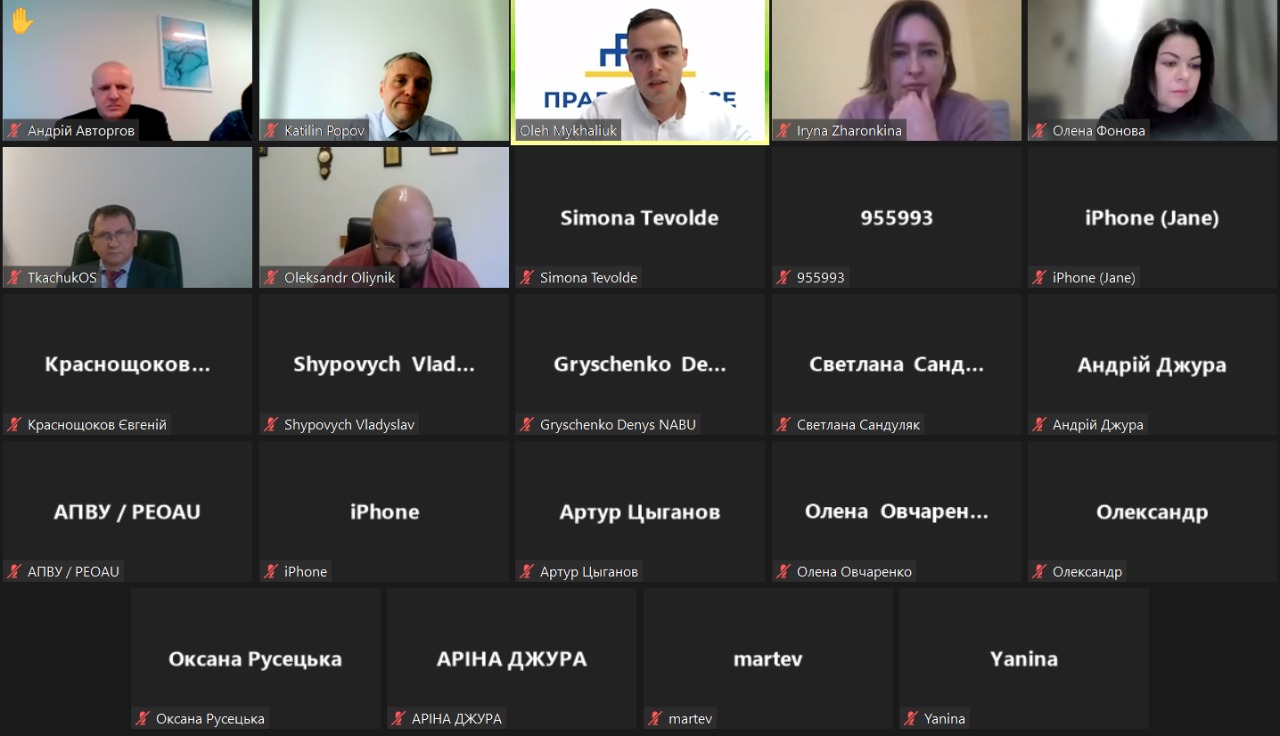 EU Project Pravo-Justice Held the Online Discussion Dedicated to Challenging Actions of State and Private Enforcement Officers