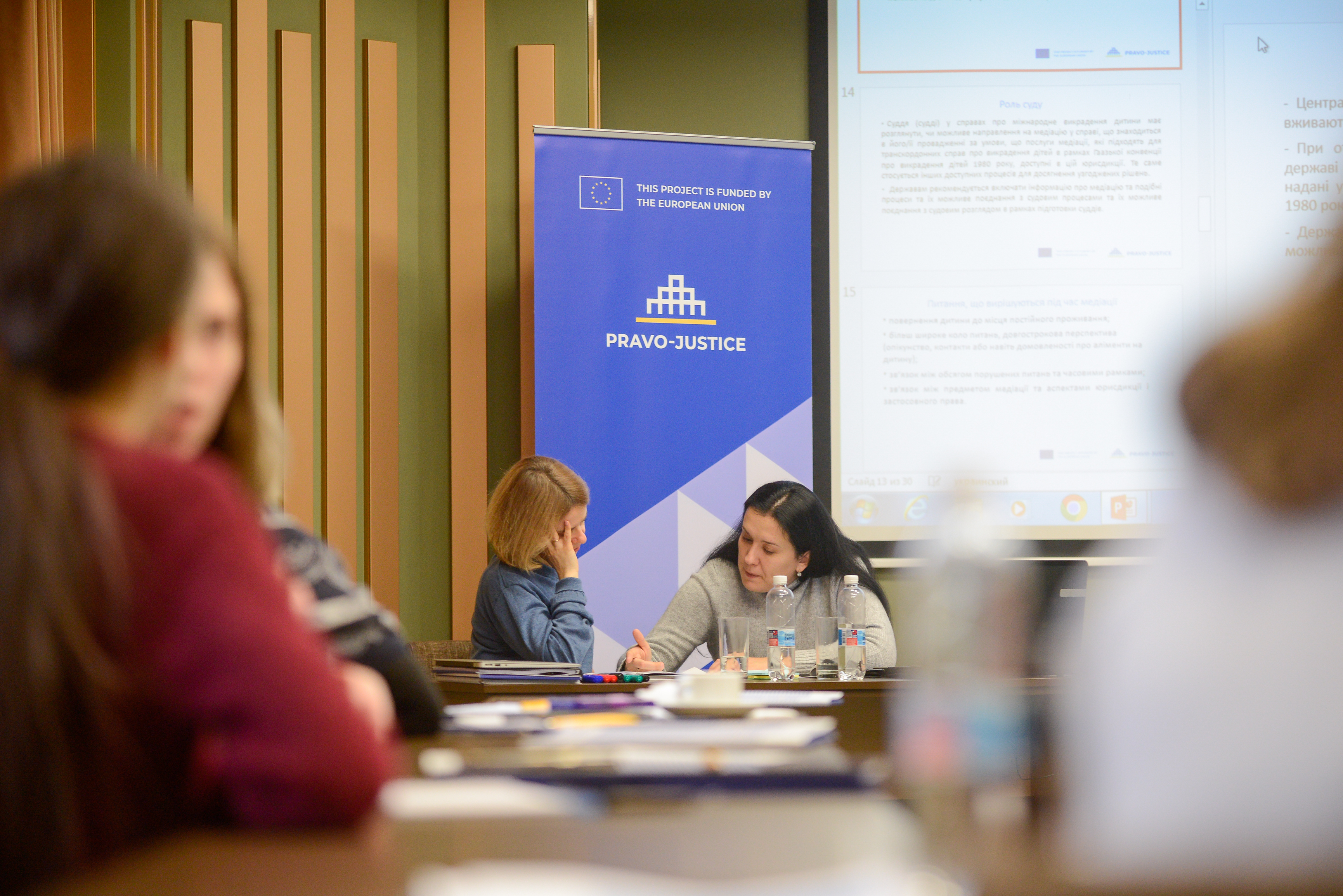 EU Project Pravo-Justice Completed a Training Course on the Principles of Mediation for MoJ