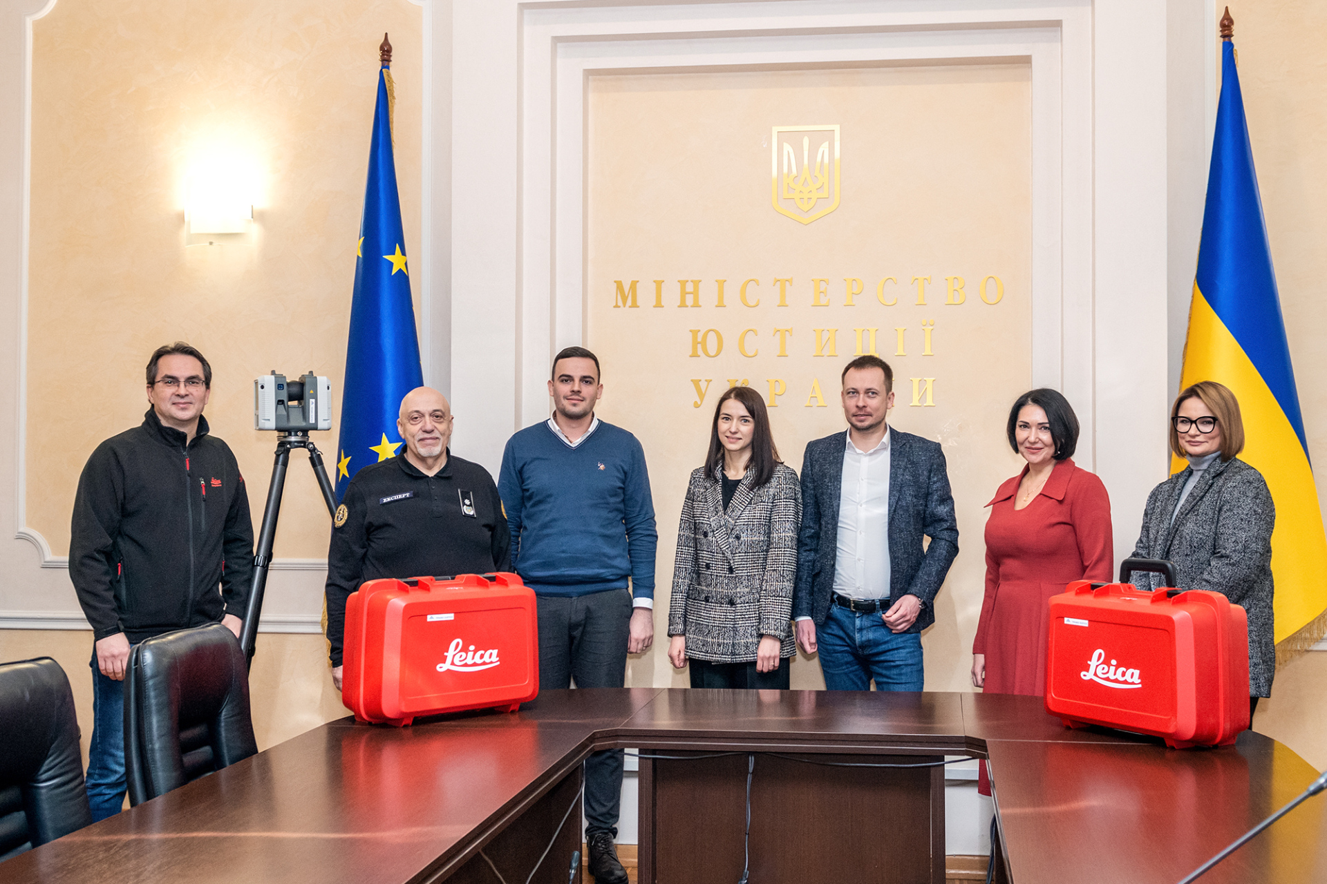 EU Project Pravo-Justice handed over extra equipment for forensic experts to the Ministry of Justice