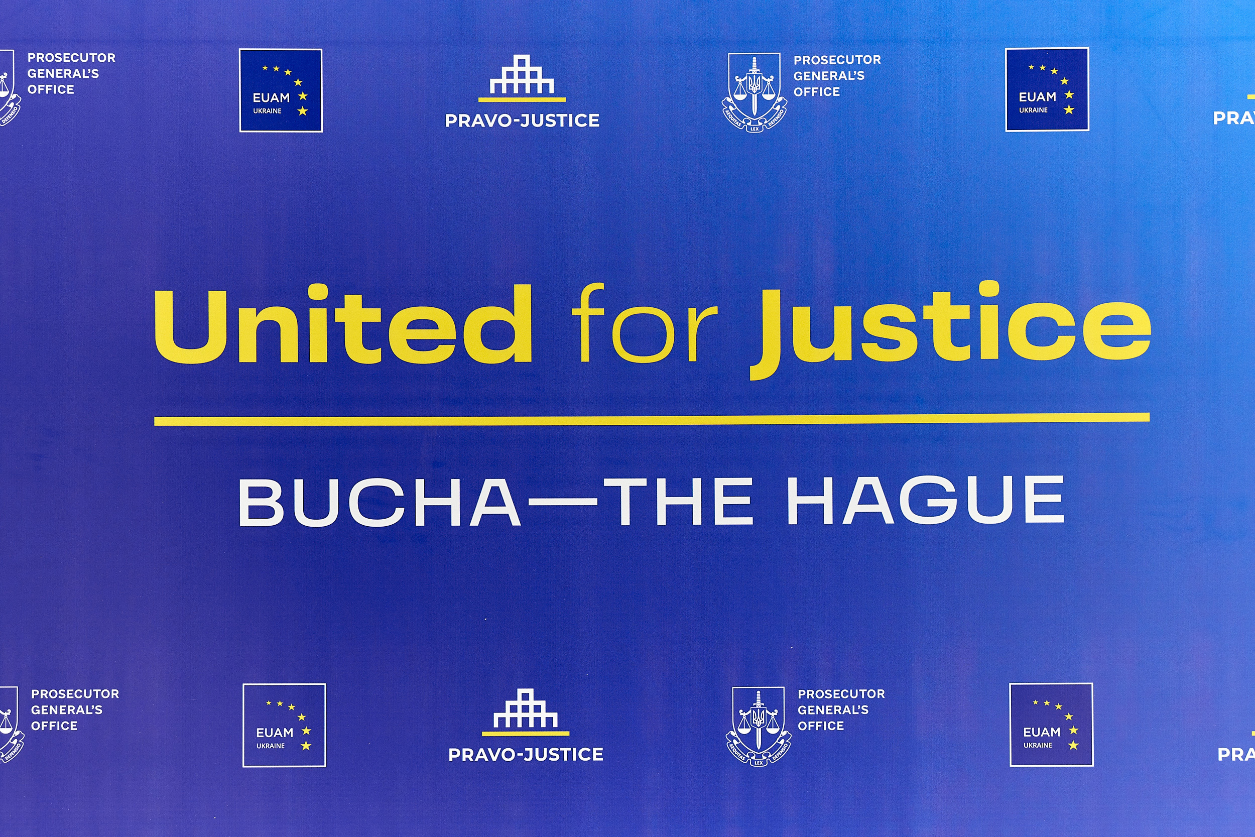 The EU Project Pravo-Justice Took Part in the Preparation and Holding of the International Conference United for Justice: Bucha – The Hague, which took place in Bucha