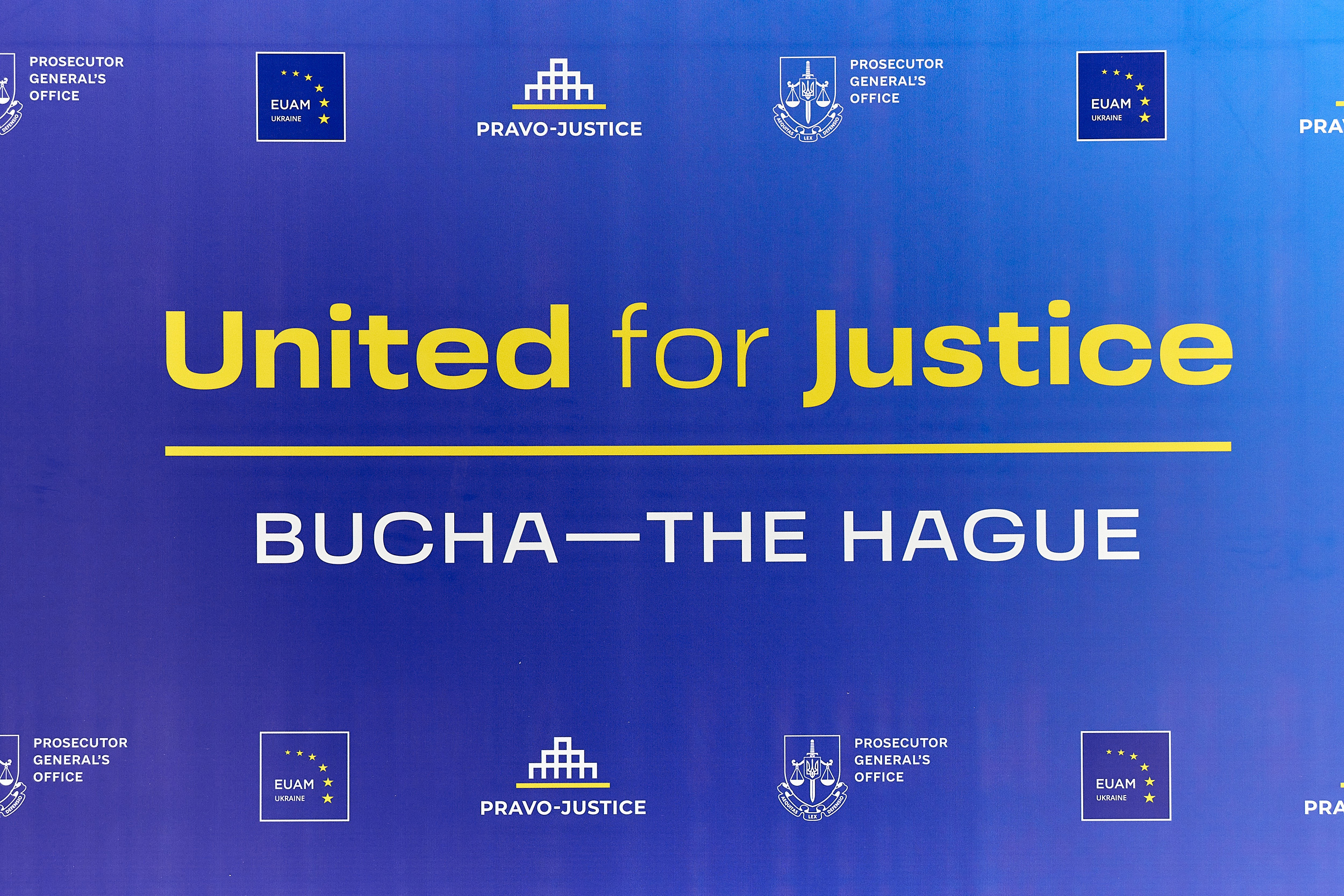 Проєкт ЄС “Право-Justice” взяв участь у підготовці і проведенні міжнародної конференції United for Justice: Bucha – The Hague, яка відбулася в Бучі